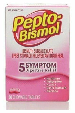 Pepto-Bismol Chewable Tablets Original 30 each