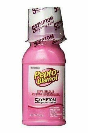 Pepto-Bismol Original Antidiarrheal, Upset Stomach Liquid - 4 Oz