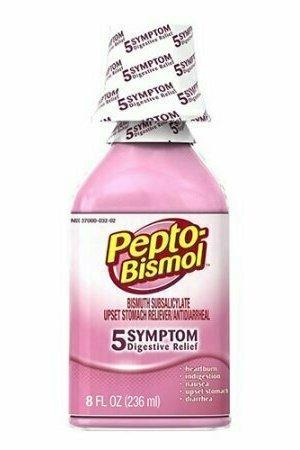 Pepto-Bismol Original Antidiarrheal, Upset Stomach Liquid - 8 Oz