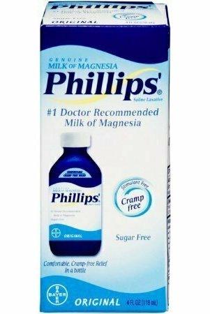 Philips Milk Of Magnesia Saline Laxative, Original 4 oz