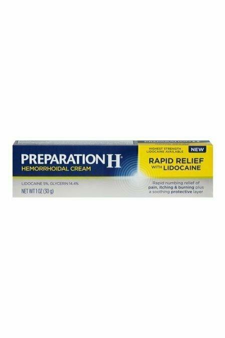 Preparation H Rapid Pain Relief Hemorrhoidal Cream, 1 Oz