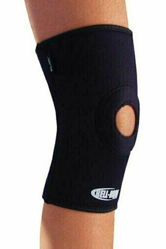 ProStyle Knee Sleeve Open Patella in Black Size: 2 Extra Large