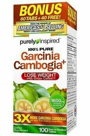 Purely Inspired 100% Pure Garcinia Cambogia 100 count