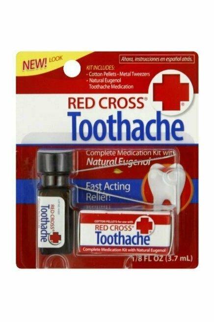 Red Cross Toothache Complete Medication Kit 0.12 oz