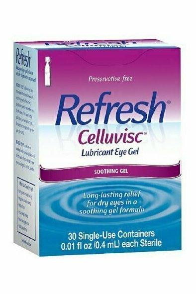 REFRESH Celluvisc Lubricant Eye Gel Single-Use Containers 30 pack