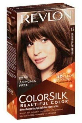 Revlon ColorSilk Hair Color 43 Medium Golden Brown 1 each