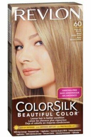 Revlon ColorSilk Hair Color 60 Dark Ash Blonde 1 Each