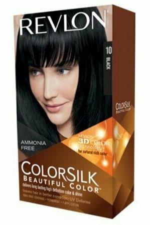 Revlon Colorsilk Permanent Haircolor, 10 Black 1 each