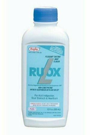 Rugby Rulox Antacid Aluminum Hydroxide-200 Mg