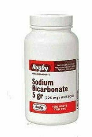 Rugby Tab Sodium Bicarbonate-325 Mg