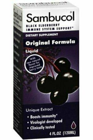 Sambucol Black Elderberry Immune System Support 4 oz