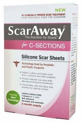 SCARAWAY SILICONE C-SECTION STRIP 4CT