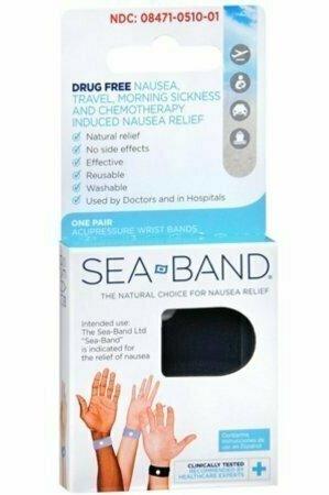 Sea-Band Acupressure Wrist Bands 1 Pair