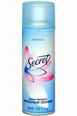 Secret Anti-Perspirant Deodorant Aerosol Spray Powder Fresh 4 oz