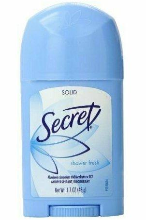 Secret Anti-Perspirant Deodorant Solid Shower Fresh 1.70 oz