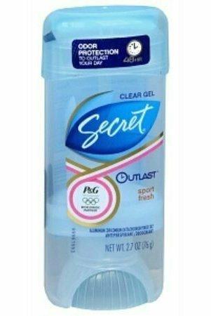 Secret Outlast Antiperspirant & Deodorant Clear Gel, Sport Fresh 2.7 oz