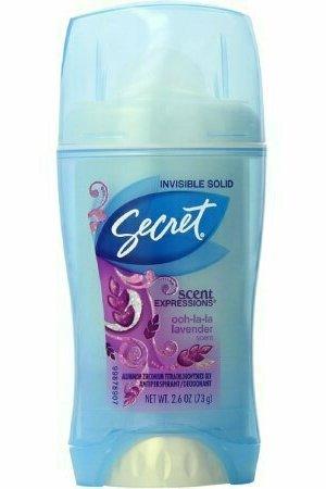 Secret Scent Expressions Invisible Solid Deodorant Ooh-La-La Lavender 2.60 oz