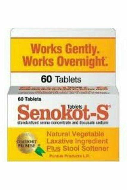 Senokot-S Laxative Tablets 60 each