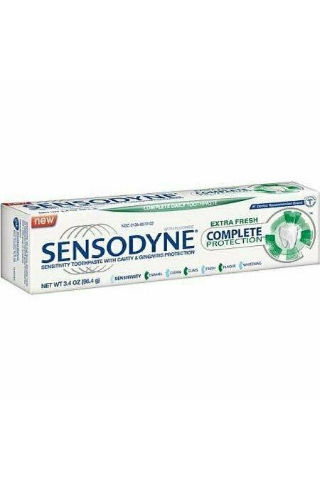Sensodyne Complete Protection Sensitivity Toothpaste, Extra Fresh 3.40 oz