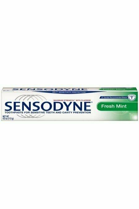 Sensodyne Fluoride Toothpaste, Maximum Strength, Fresh Mint 4 oz