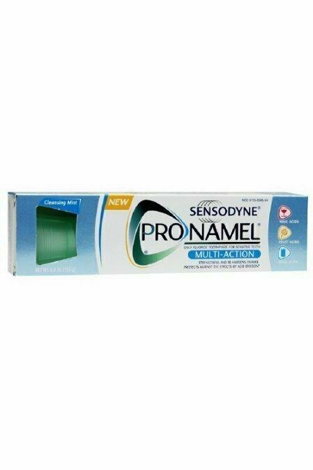 Sensodyne Pronamel Multi-Action Toothpaste, Cleansing Mint - 4 Oz