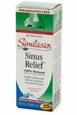 Similasan Sinus Relief Nasal Mist 0.68 oz