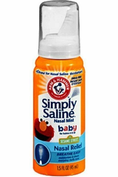 Simply Saline Sterile Saline Nasal Mist, Baby 1.5 Oz