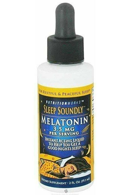 Sleep Soundly Melatonin, 2-Ounce Bottle