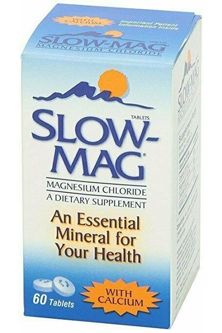 Slow-Mag Magnesium Chloride with Calcium, Tablets, 60 tablets