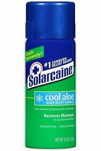 Solarcaine Aloe Extra Burn Relief Spray 4.5 oz