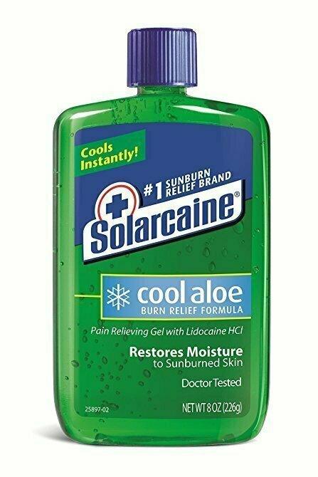 Solarcaine Aloe Extra Gel, 8 Ounce