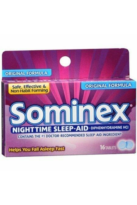Sominex Original Formula 16 Tablets