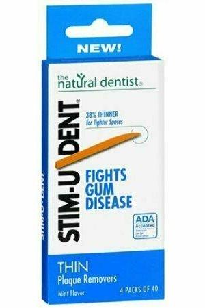 Stim-U-Dent Thin Plaque Removers Mint Flavor - 160 Each