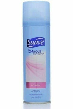 Suave 24 Hour Protection Anti-Perspirant Deodorant Spray Powder 6 oz