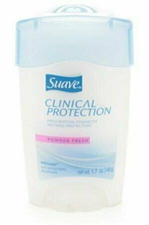 Suave Clinical Protection Anti-Perspirant Deodorant Powder Fresh 1.70 oz