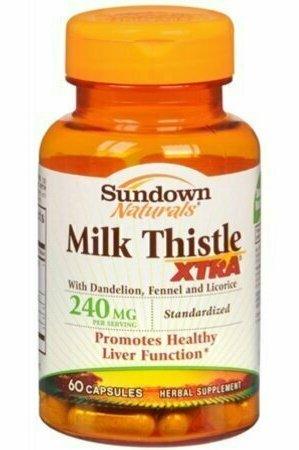 Sundown Milk Thistle XTRA Capsules 60 each