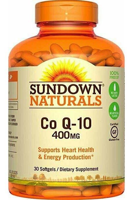 Sundown Naturals Co Q-10 400 mg, 30 Softgels
