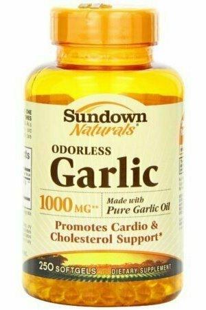Sundown Naturals Odorless Garlic 1000 mg Softgels 250 each