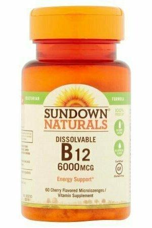 Sundown Naturals Super Potency Sublingual B12 , 30 count