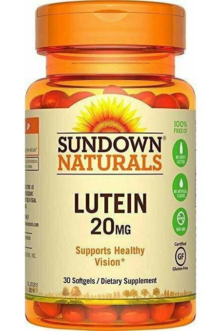 Sundown Naturals‚Lutein 20mg, 30 Softgels