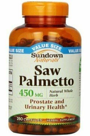 Sundown Saw Palmetto 450 mg Capsules 250 each