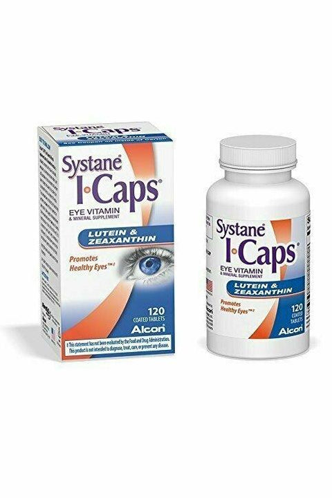 Systane ICaps Eye Vitamin & Mineral Supplement 120 Ct
