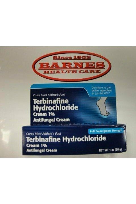 Terbinafine Hydrochloride AntiFungal Cream 1% 1 oz.