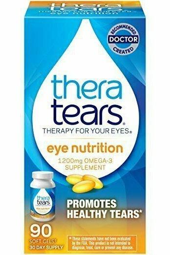 TheraTears Eye Nutrition Omega 3 Supplements 90 Soft Gel Capsules