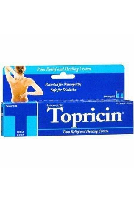 Topricin Pain Relief and Healing Cream 2 oz