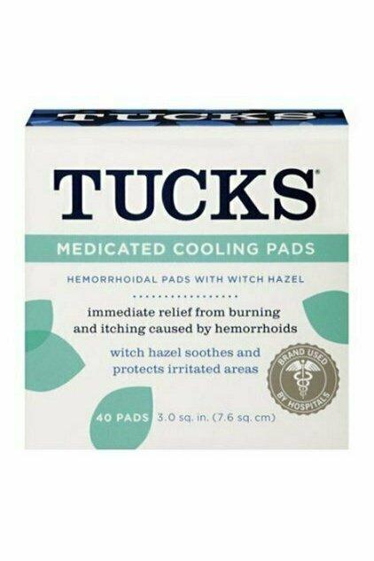 Tucks Medicated Cooling Pads For Hemorrhoid Relief, 40 Pads