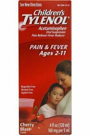 TYLENOL Children's Pain & Fever Relief, Cherry Blast Liquid, 4 oz