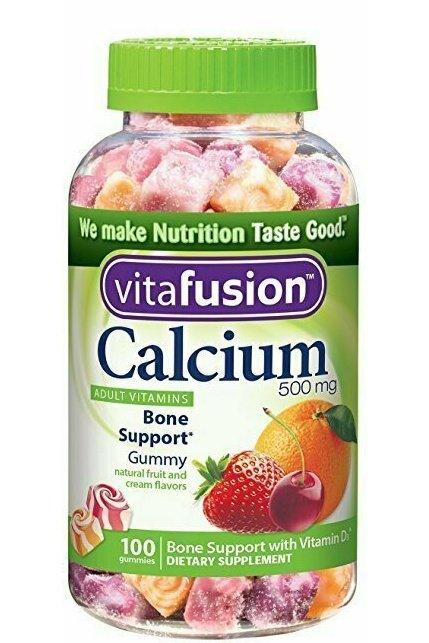 Vitafusion Calcium, Gummy Vitamins, 100 Count