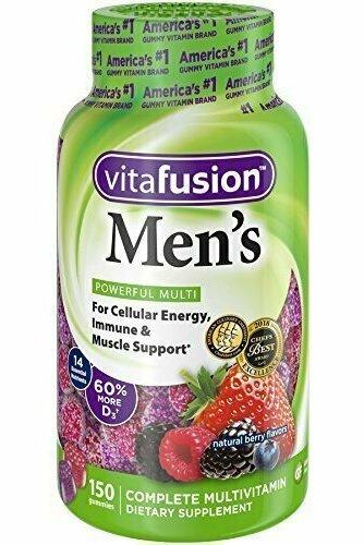 Vitafusion Men's Gummy Vitamins, 150 Count