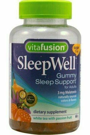 Vitafusion SleepWell Gummies White Tea with Passion Fruit 60 Each